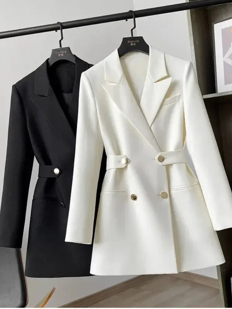 Women's Double-Breasted Elegant Blazer