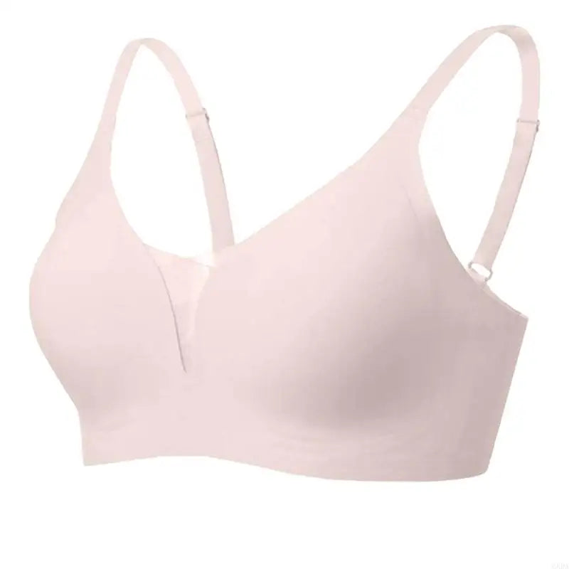 Wireless Push Up Bras for Women Full Coverage Seamless Bra Supportive Everyday Comfortable Bralette 6XDA