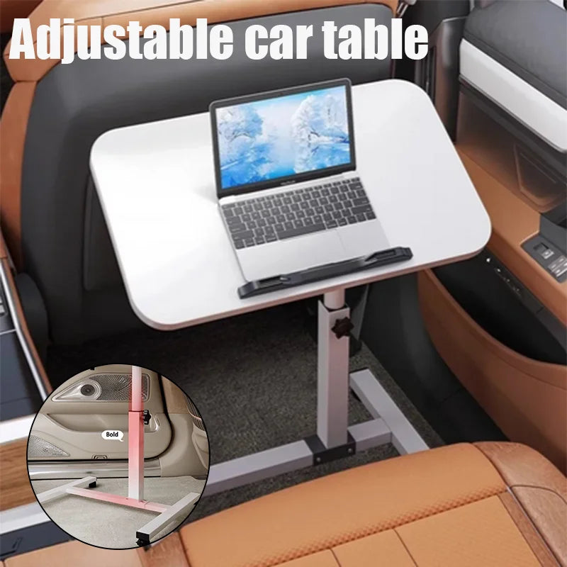 Car Mounted Small Table with Foldable Dining Table Front and Rear Multifunctional Table for Passenger Seat Car Office Desk