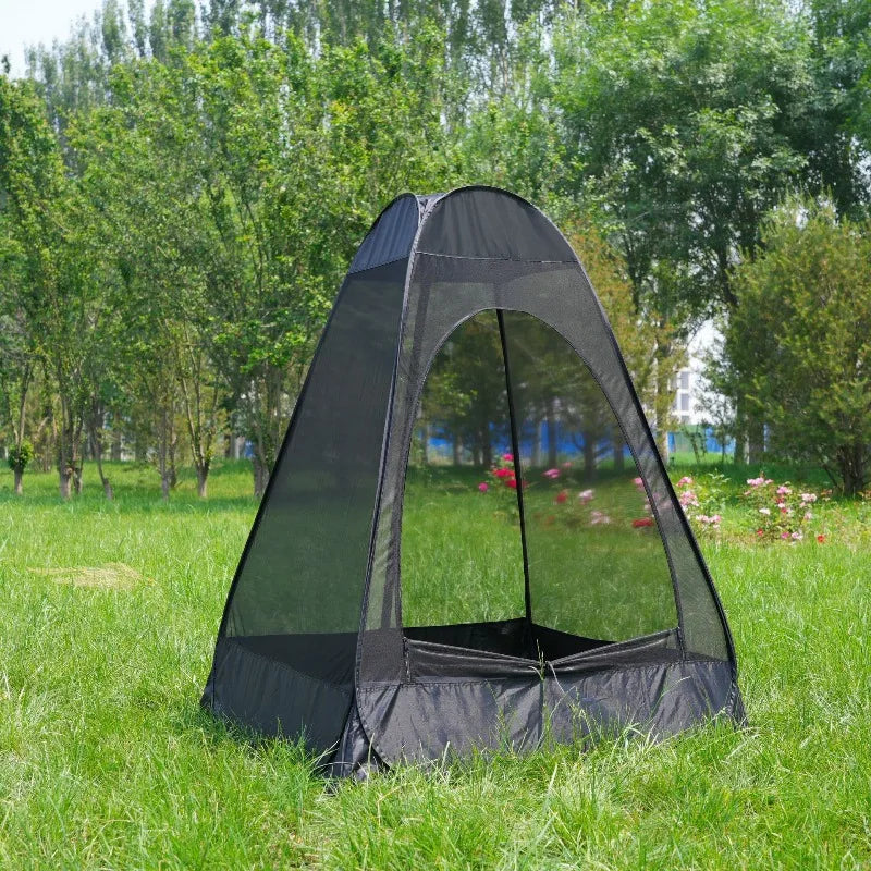 Pop-Up Mesh Mosquito Tent – Portable Anti-Mosquito Net for Camping, Fishing & Outdoor Meditation