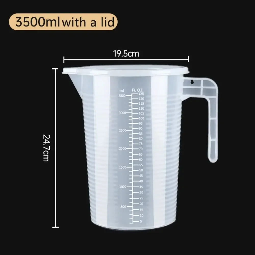 Thick Plastic Measuring Cup with Scale