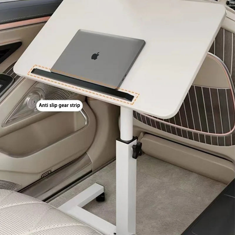 Car Mounted Small Table with Foldable Dining Table Front and Rear Multifunctional Table for Passenger Seat Car Office Desk