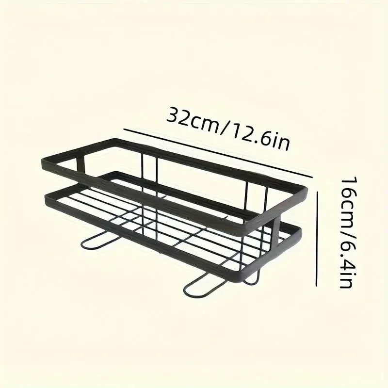 Over-Toilet Storage Shelf – Bathroom Organizer Rack, Space-Saving Bathroom Accessories