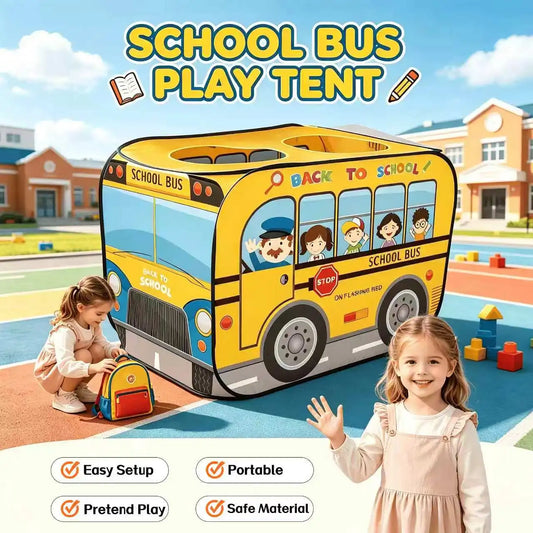 Foldable Car Design Kids Play Tent – Pop-Up Playhouse for Boys & Girls, Beach & Indoor Toy