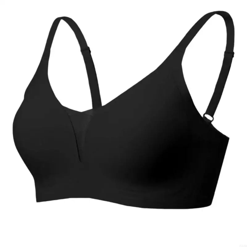 Wireless Push Up Bras for Women Full Coverage Seamless Bra Supportive Everyday Comfortable Bralette 6XDA