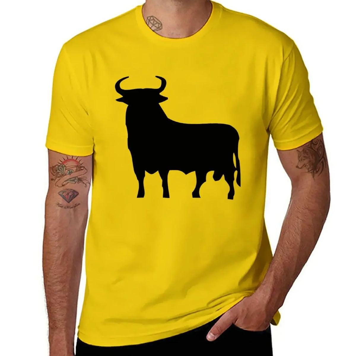 Men's Spanish Bull Graphic T-Shirt