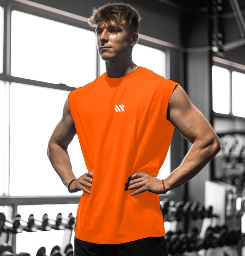 Men's Quick-Dry Sleeveless Training Shirt