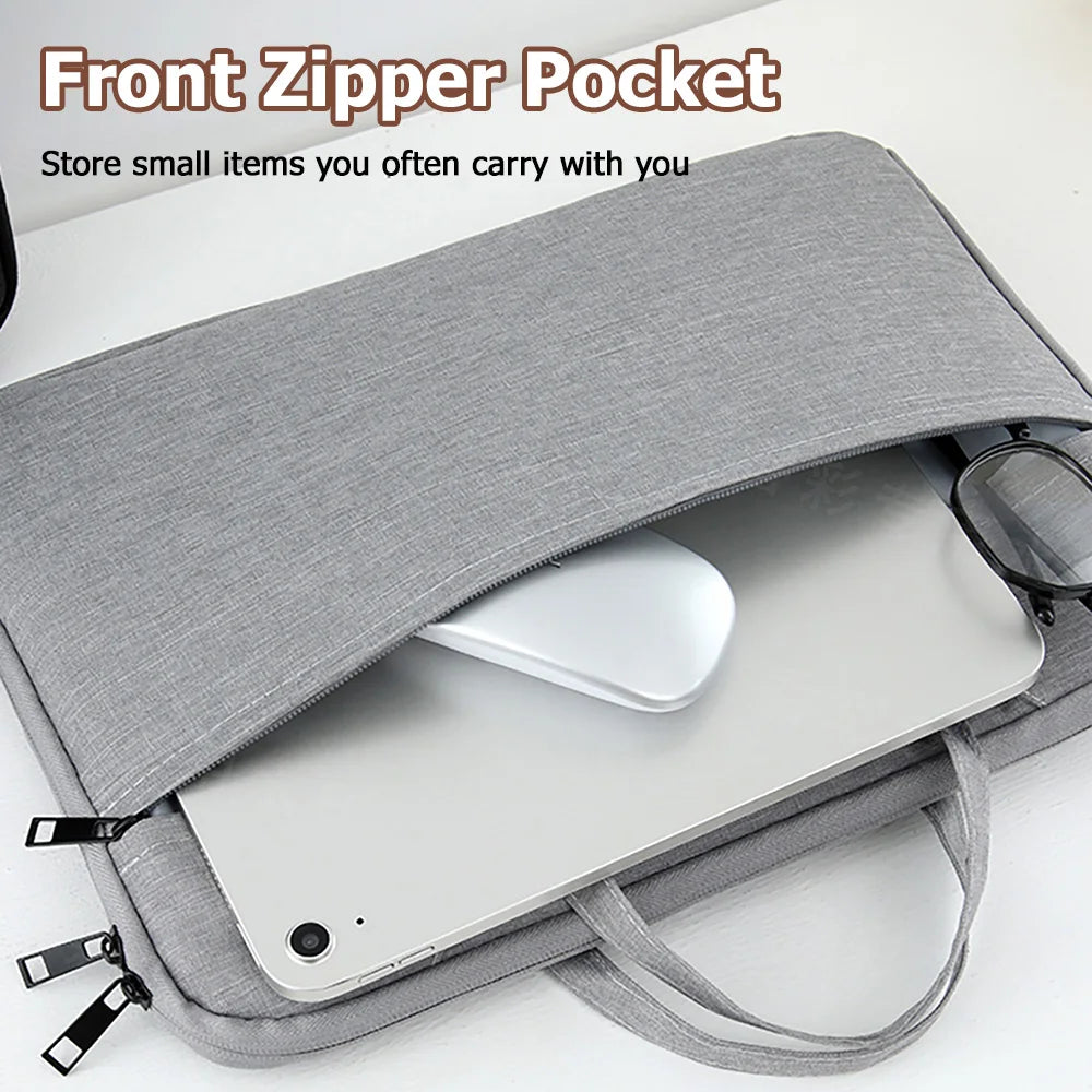 Shockproof Ultra-Thin Laptop Sleeve Handbag for MacBook Xiaomi Huawei ASUS 11-16" Notebook Business Briefcase