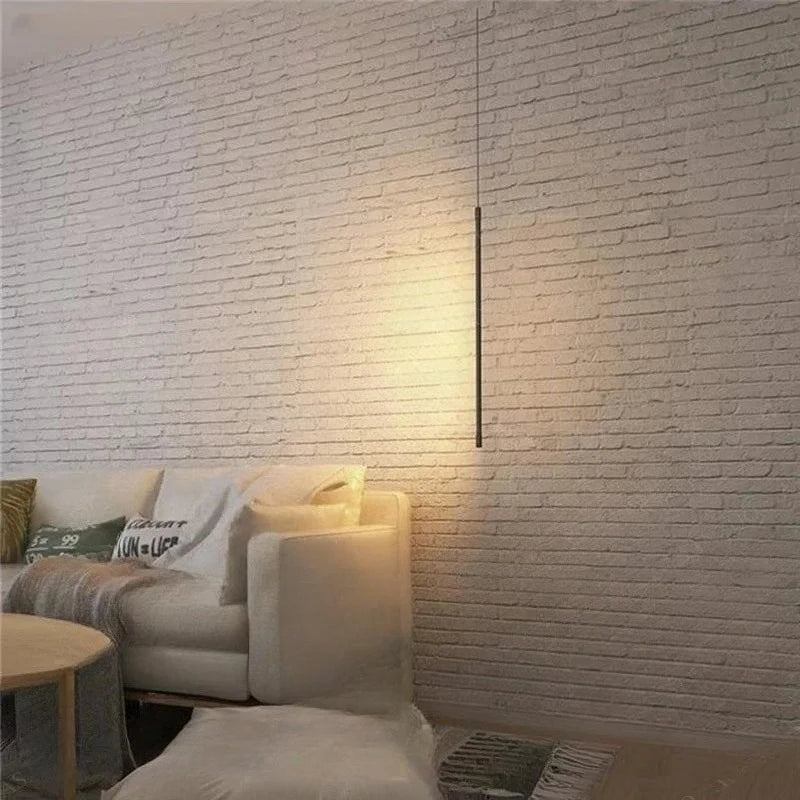 Modern LED Pendant Light – Adjustable Hanging Lamp for Bedroom, Living Room & Hotel, Warm or Cool White