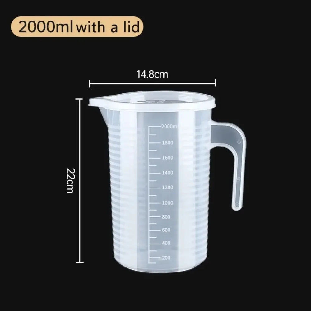 Thick Plastic Measuring Cup with Scale