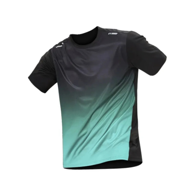 Men's Quick-Dry Sports T-Shirt & Shorts Set