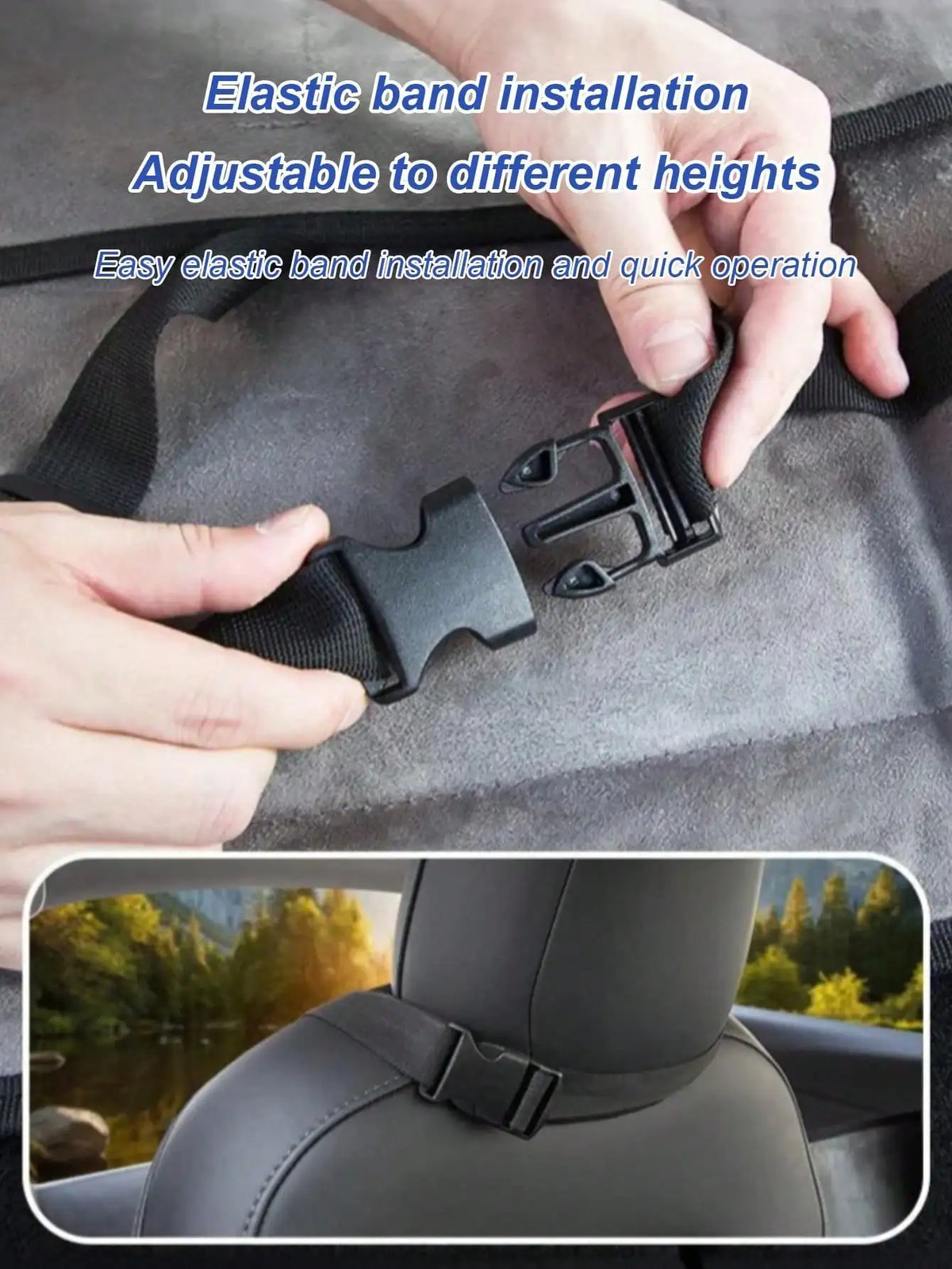 Car Bed Extender – Foldable Sleep Pad for Camping, Road Trips & Overnight Travel