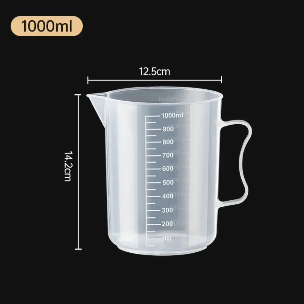 Thick Plastic Measuring Cup with Scale