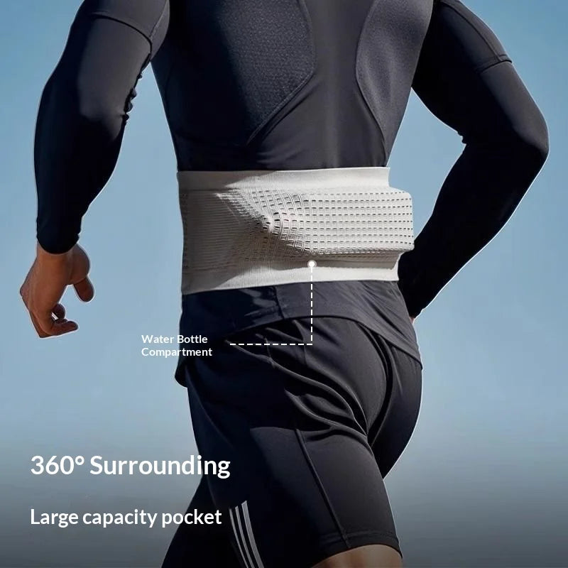High Elastic Running Waist Pack Multifunctional Phone Pocket Outdoor Sports Fitness Waist Belt Breathable Portable Fanny Pack