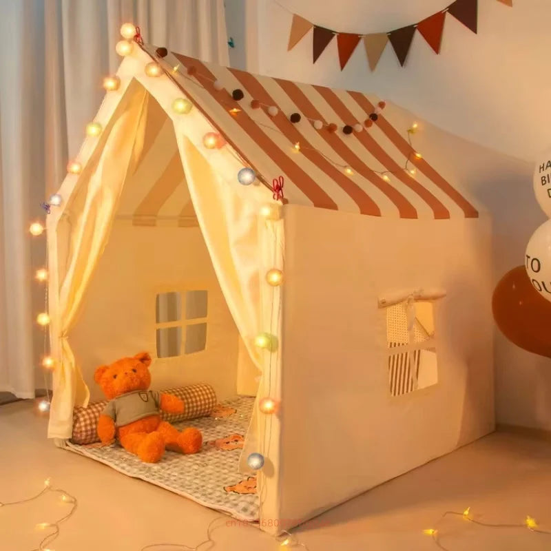 Kids Indoor & Outdoor Playhouse Tent – Large Pop-Up Play Tent for Boys & Girls, Holiday Gift