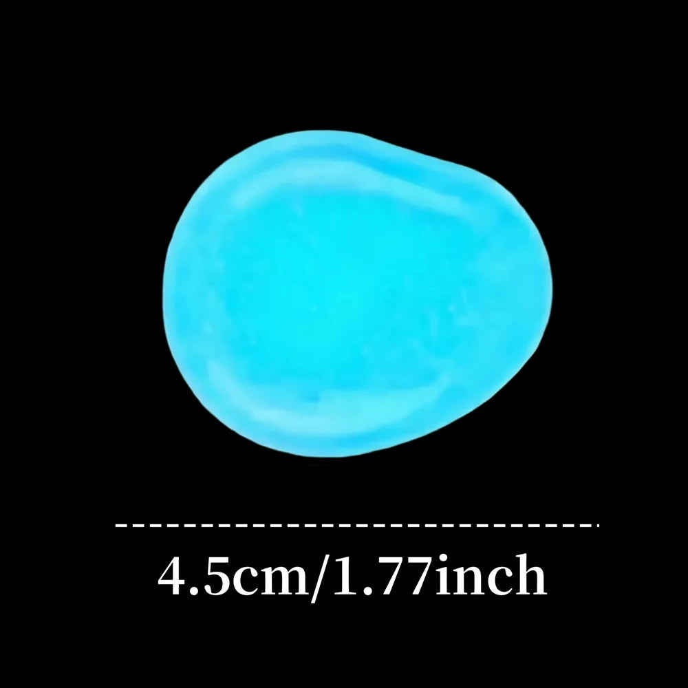 Glow-in-the-Dark Garden Pebbles (20 Pack)