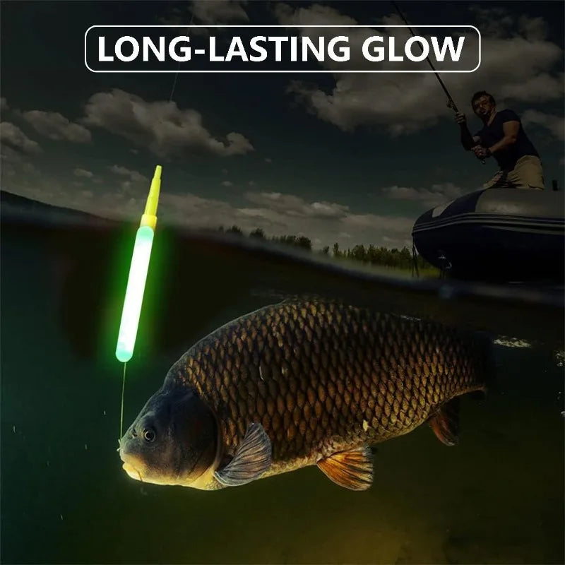 100/10PCS Glowing Sticks Fishing Float Rod Lights Chemical Fluorescence Sticks for Wedding Decoration Home Party Clubs Supplies