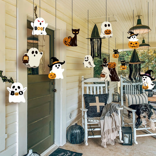 Halloween Hanging Ornaments Set