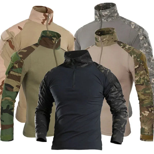 Men's Long Sleeve Tactical Hiking Shirt
