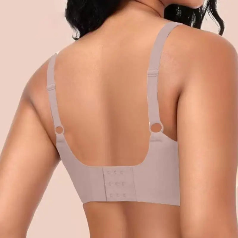 Wireless Push Up Bras for Women Full Coverage Seamless Bra Supportive Everyday Comfortable Bralette 6XDA